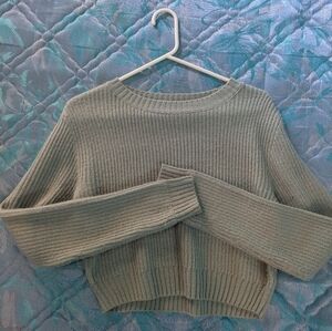 Ardene sage green knit sweater